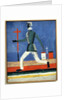 The Running Man by Kazimir Severinovich Malevich