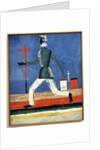 The Running Man by Kazimir Severinovich Malevich