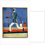 The Running Man by Kazimir Severinovich Malevich