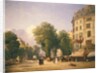 Boulevard des Capucines on the Corner of Rue de la Paix, Paris, 1829 by Caleb Robert Stanley
