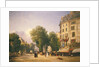 Boulevard des Capucines on the Corner of Rue de la Paix, Paris, 1829 by Caleb Robert Stanley