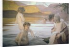 The First Bath by Paul Chabas
