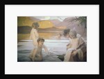 The First Bath by Paul Chabas