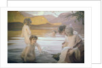 The First Bath by Paul Chabas