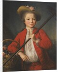 Portrait of Antoine Duplaa, aged 9 by Marianne Loir