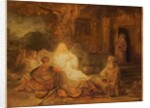 Abraham Receives the Three Angels, 1646 by Rembrandt Harmensz. van Rijn