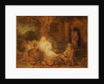 Abraham Receives the Three Angels, 1646 by Rembrandt Harmensz. van Rijn