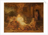 Abraham Receives the Three Angels, 1646 by Rembrandt Harmensz. van Rijn