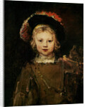 Young Boy in Fancy Dress, c.1660 by Rembrandt Harmensz. van Rijn