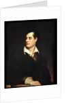 Lord Byron, 1813 by Thomas Phillips
