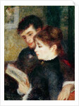 Couple Reading by Pierre Auguste Renoir