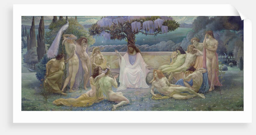 The School of Plato, 1898 by Jean Deville