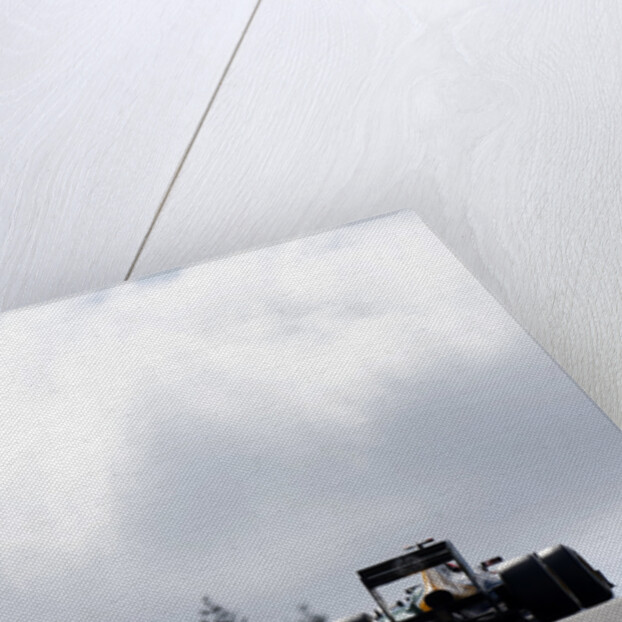 Cresting Eau Rouge, Heikki Kovalainen, Belgium by Glenn Dunbar