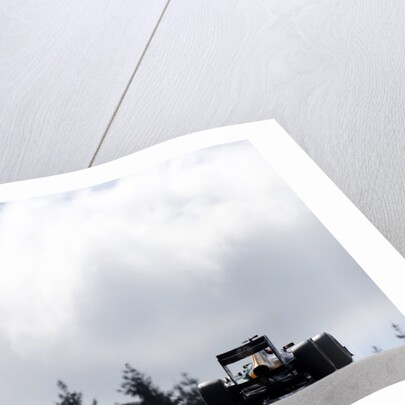 Cresting Eau Rouge, Heikki Kovalainen, Belgium by Glenn Dunbar