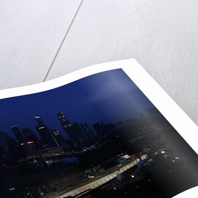 Chasing shadows, Vitaly Petrov, Singapore by Lorenzo Bellanca