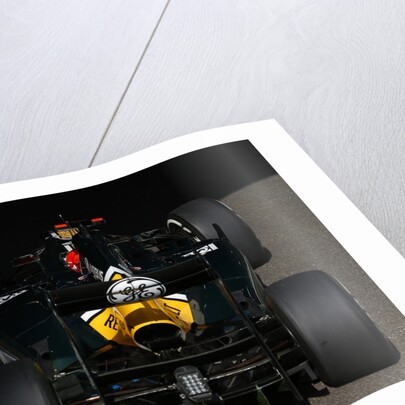 Light & shade, Heikki Kovalainen, Abu Dhabi by Lorenzo Bellanca