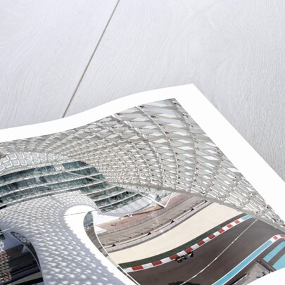 Riding high, Vitaly Petrov, Abu Dhabi by Steven Tee