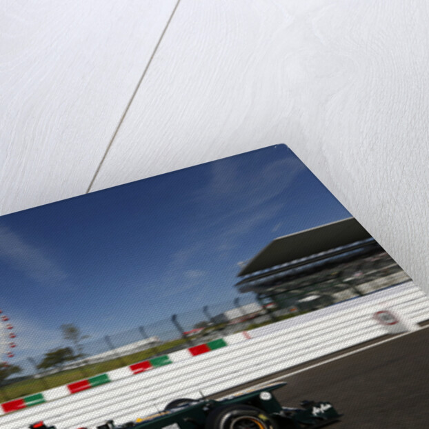 Wheels in motion, Heikki Kovalainen, Japan by Andrew Ferraro