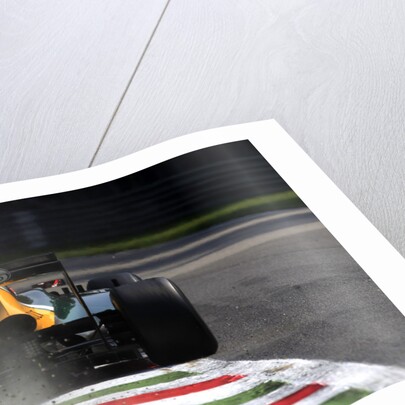 On the edge, Heikki Kovalainen, Italy by Charles Coates