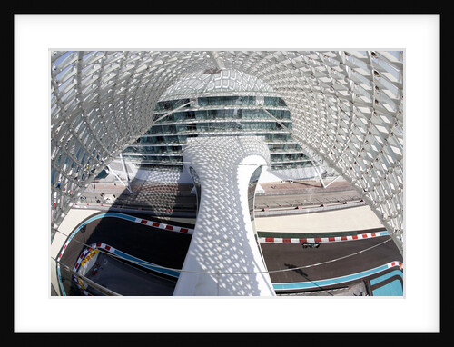 Riding high, Vitaly Petrov, Abu Dhabi by Steven Tee
