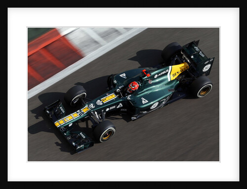 Flying Finn, Heikki Kovalainen, Abu Dhabi by Steven Tee
