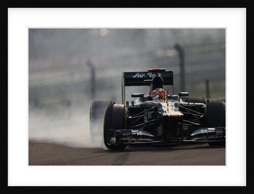 Smokin', Heikki Kovalainen, India by Glenn Dunbar