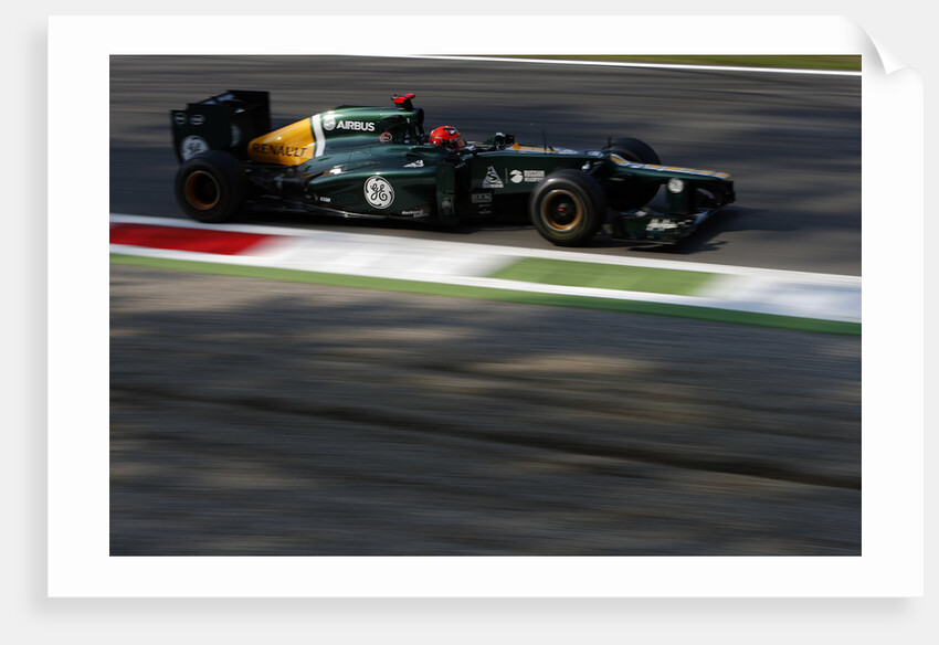 The shadows, Heikki Kovalainen, Italy by Glenn Dunbar