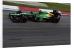 Electric green speed machine, Giedo van der Garde, Malaysia by Charles Coates