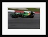 Electric green speed machine, Giedo van der Garde, Malaysia by Charles Coates