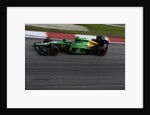 Electric green speed machine, Giedo van der Garde, Malaysia by Charles Coates