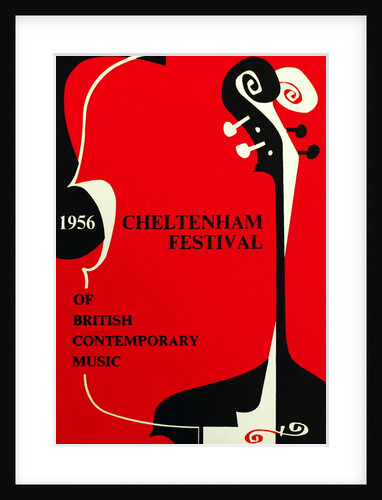 1956 Cheltenham Music Festival Programme Cover by Cheltenham Festivals
