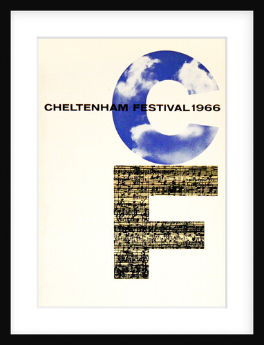 1966 Cheltenham Music Festival Programme Cover by Cheltenham Festivals