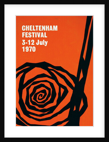 1970 Cheltenham Music Festival Programme Cover by Cheltenham Festivals