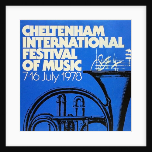 1978 Cheltenham Music Festival Programme Cover by Cheltenham Festivals