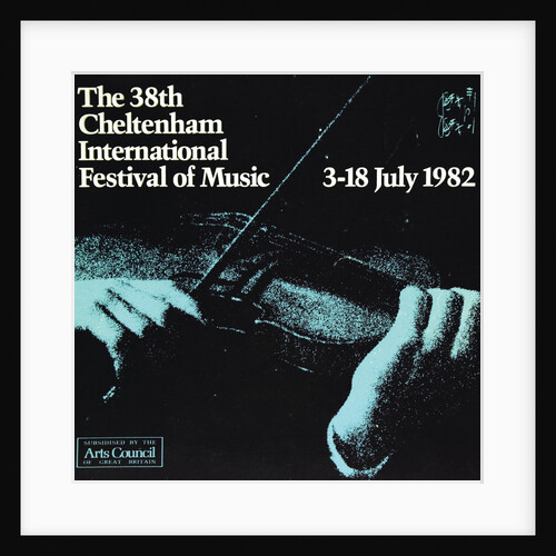 1982 Cheltenham Music Festival Programme Cover by Cheltenham Festivals