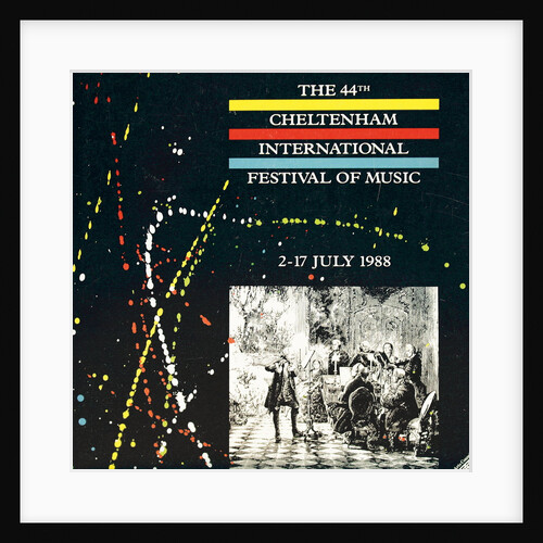1988 Cheltenham Music Festival Programme Cover by Cheltenham Festivals