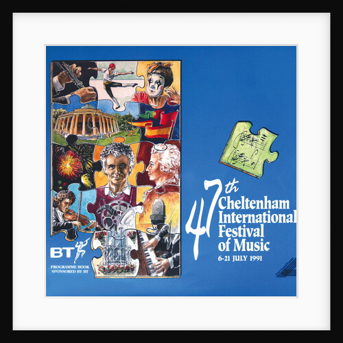 1991 Cheltenham Music Festival Programme Cover by Cheltenham Festivals