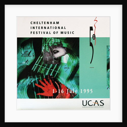1995 Cheltenham Music Festival Programme Cover by Cheltenham Festivals