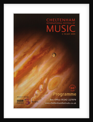 2004 Cheltenham Music Festival Programme Cover by Cheltenham Festivals