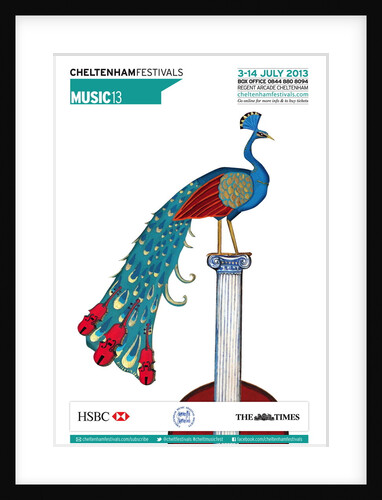 2013 Cheltenham Music Festival Programme Cover by Cheltenham Festivals