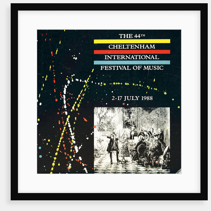 1988 Cheltenham Music Festival Programme Cover by Cheltenham Festivals