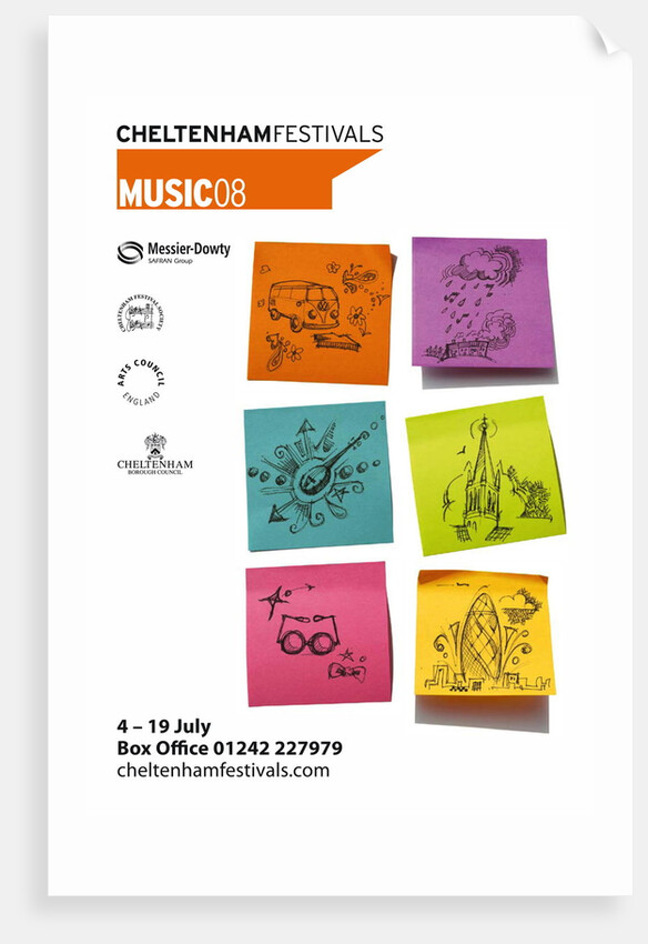 2008 Cheltenham Music Festival Programme Cover by Cheltenham Festivals