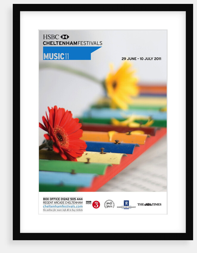 2011 Cheltenham Music Festival Programme Cover by Cheltenham Festivals