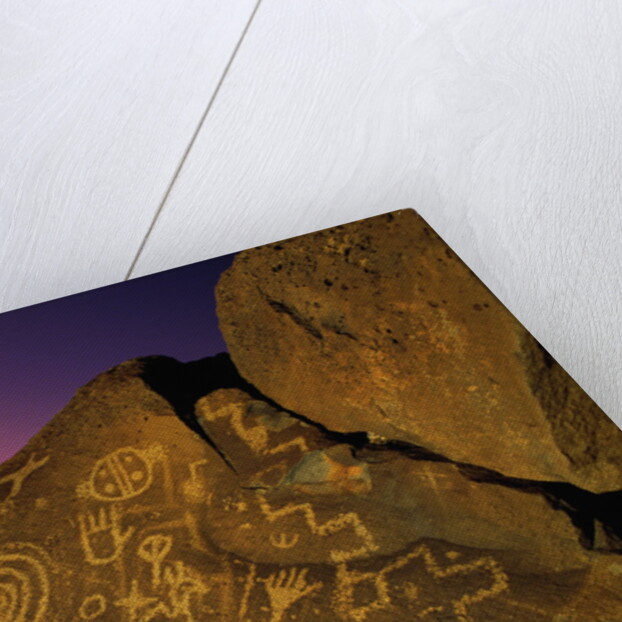 Detail of Petroglyphs at Petroglyph National Monument by Anonymous