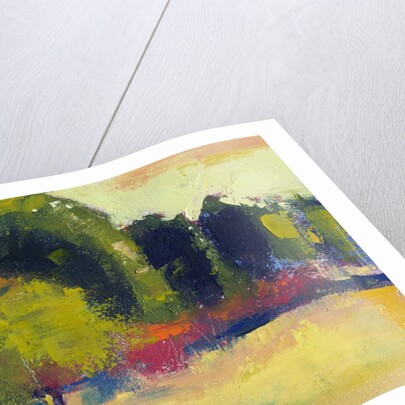 Yellow Field by Anonymous