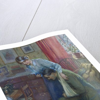 The First Sight of His Son by Harold Copping