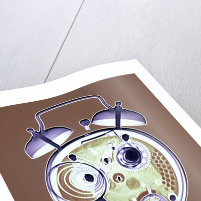 Cross-section of Alarm Clock by Anonymous