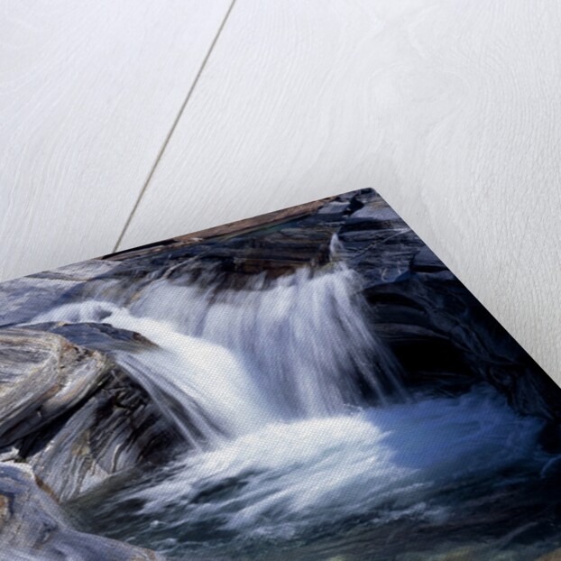 Little waterfall, Tessin, Switzerland by Anonymous