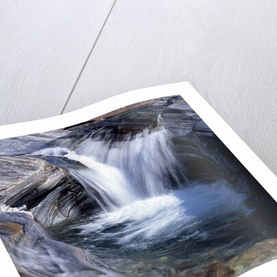 Little waterfall, Tessin, Switzerland by Anonymous