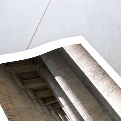 Colonnade at St. Peter's Square, Vatican City State, Rome, Italy by Anonymous